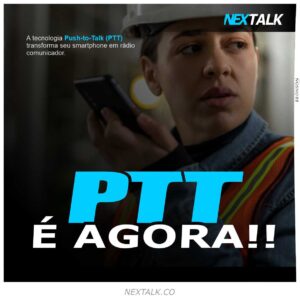Nextalk - Radio PTT Over celular - Android - Geolocalização - Sos - Multimidia - 01 Licença - contrado anual